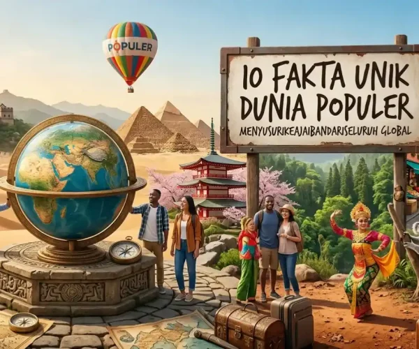 10 Fakta Unik Dunia Populer yang Sangat Menakjubkan